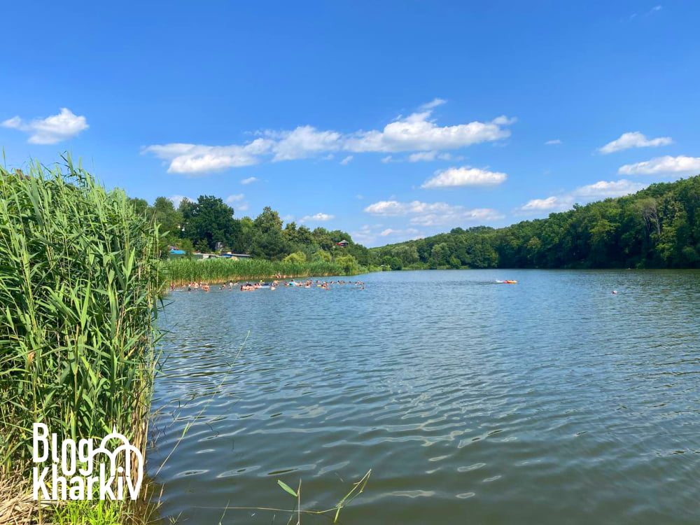 Ставок Гайдучка. Водні процедури в сел. Бабаї